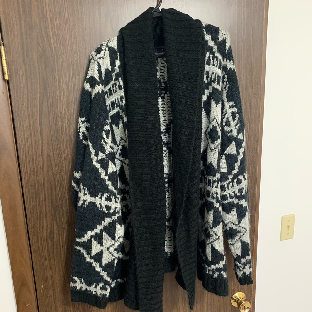 aztec pattern sweater